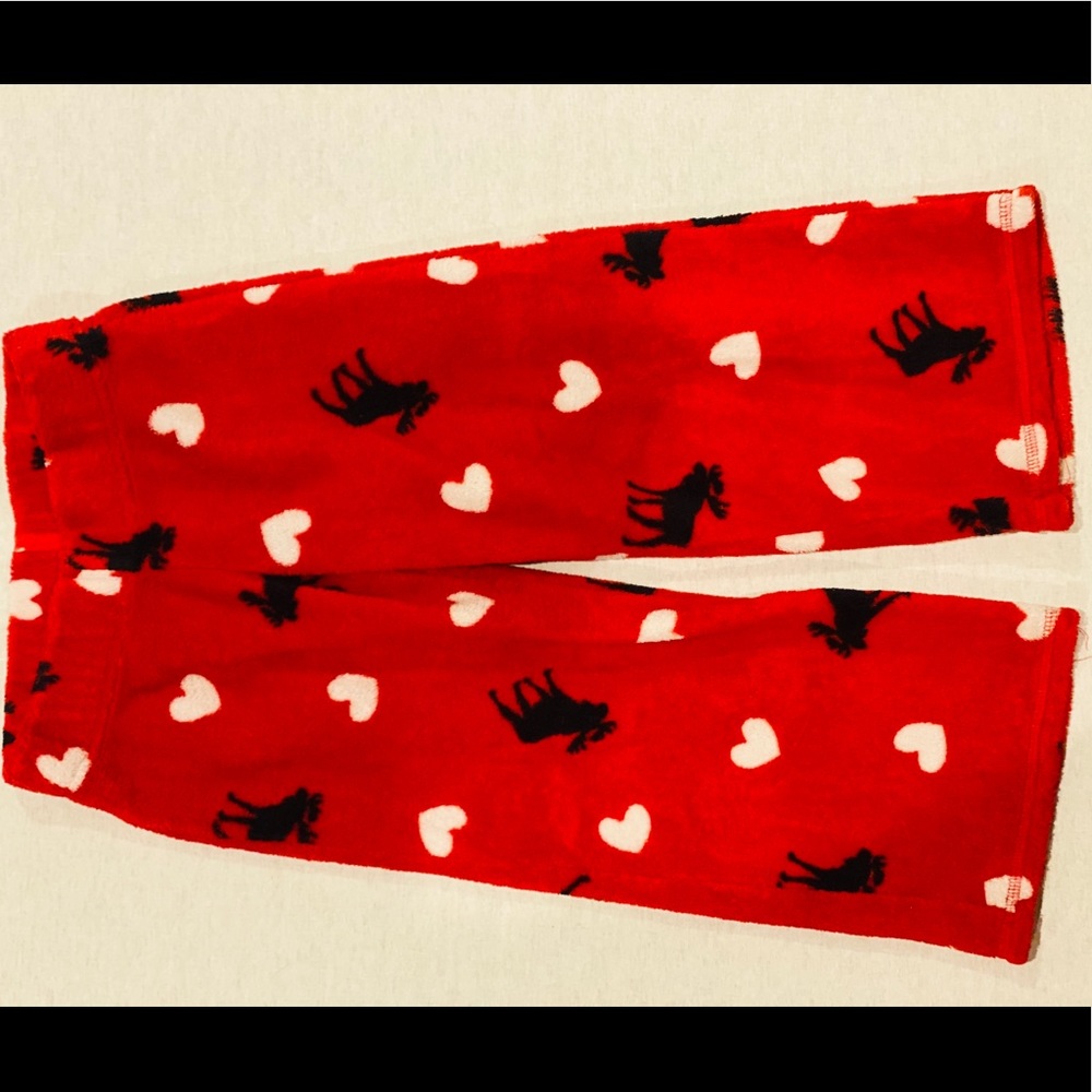 Kids valentine pajama pants